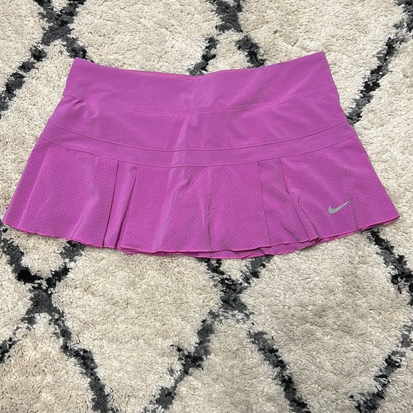 Nike Pants - Pink Nike DriFit Pleated Tennis Skirt size large